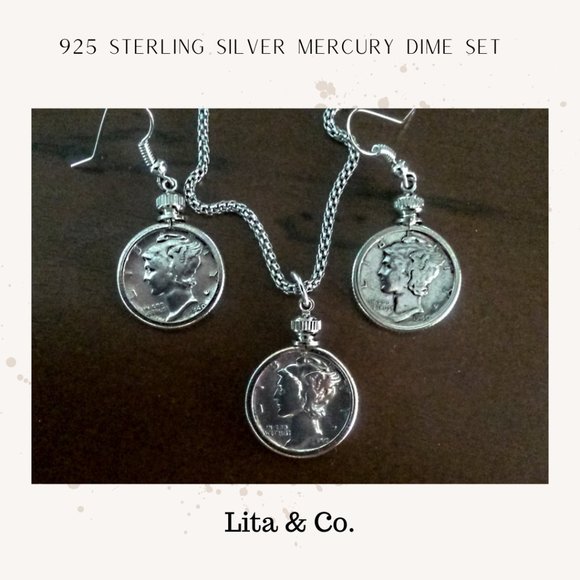 Mercury Dime Sterling Silver Set. - Picture 1 of 1